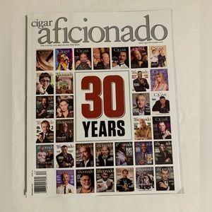 cigar aficionado “30 Years”Issue November/December 2022 Magazine